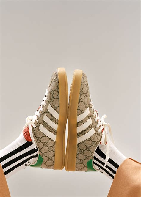 gucci adidas scarpe rosse|adidas x gucci logo.